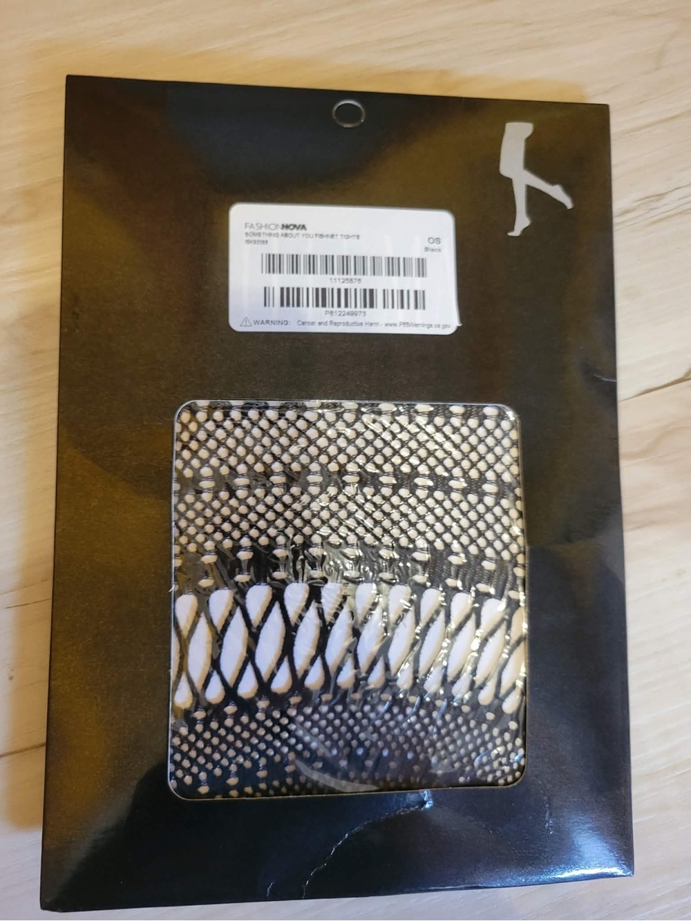 Fashion Nova Black Fishnet Tights